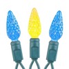 Novelty Lights C6 LED Christmas String Lights 70 Strawberry Bulbs (Green Wire, 24 Feet) - 4 of 4