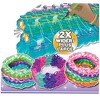 Rainbow Loom- Jewel Collection, DUO Combo Set Features, 4,000 Rubber Bands - 3 of 4