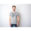 Mens Hold On Let Me Overthink This T shirt Funny Sarcastic Hilarious Adult Tee - Crazy Dog Men's T Shirt - 2 of 4