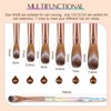 Saviland Kolinsky 7-Brush Sculpt Set: 4/6/8/10/12/14/16 Size for Acrylic & 3D Design - Artist's Core Essential Kit. - 4 of 4