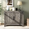 Bella Depot 40''W Accent Cabinet with Adjustable Shelves - 2 of 4