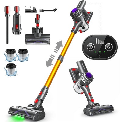 ARTSEA V15 Cordless Vacuum Cleaner for Home,35kPa 4-in-1 Stick Vacuum,35 Mins Runtime,Lightweight Telescoping Tube