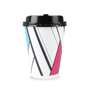 Posh Setting 16 oz Insulated Paper Hot Cups with Lids - 32 Pack - 1 of 2