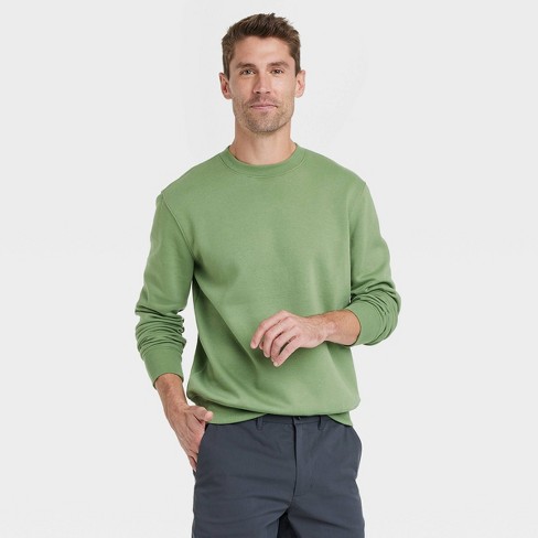 Green hotsell sweatshirt target