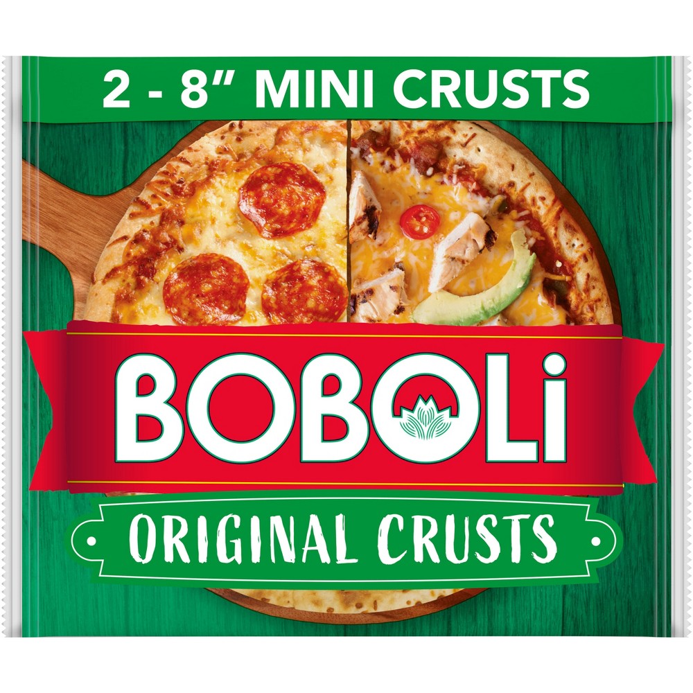 Boboli 8" Mini Original Pizza Crust - 9oz/2ct