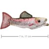 Folkmanis Puppets Mini Rainbow Trout Finger Puppet 2788 - 4 of 4