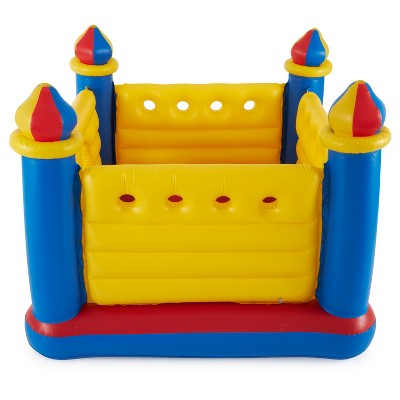 Colorful Inflatable Castle Bouncer with Turrets for Kids