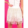 Women's Long Dotted Strands Over Shorts - Cloud Ten - 2 of 3