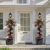 Artificial Bougainvillea Tree with Flowers and Leaves, Potted Faux Bougainvillea Plant for Home Office Garden Decor, Indoor Outdoor Use - 3 of 4