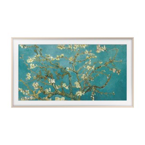 Samsung 85" The Frame Customizable Bezel - Sand Gold Metal - 1 of 4