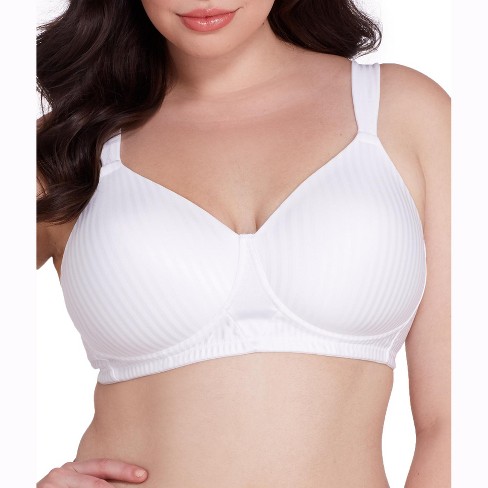 Playtex Women's Secrets Perfectly Smooth Wire-Free Bra - 4707 40C White