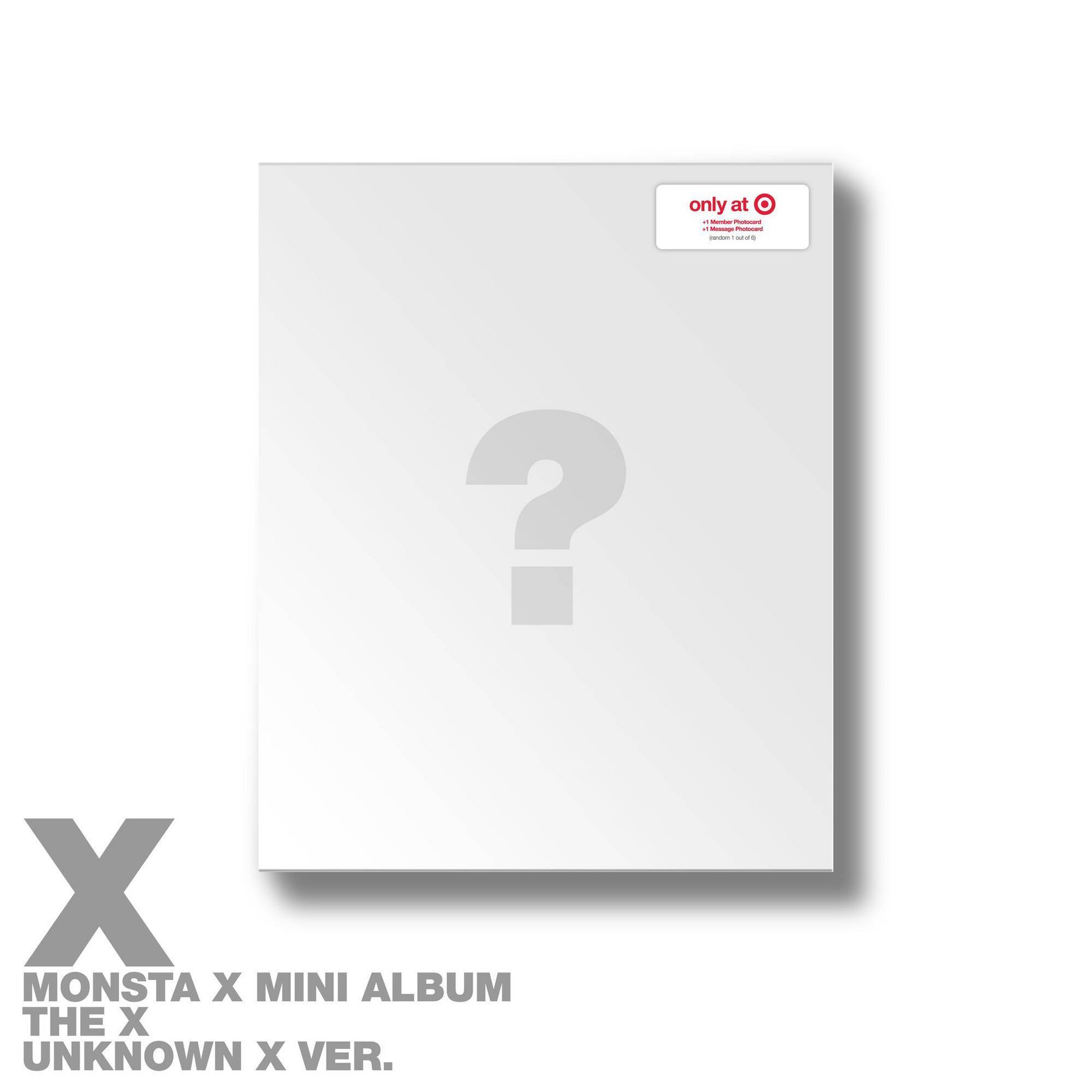 MONSTA X - THE X (UNKNOWN X VER.) (Target Exclusive, CD)