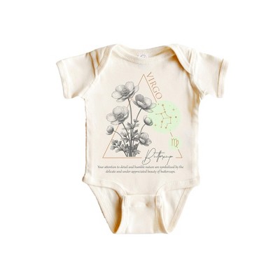Virgo Floral Celestial - Baby Boy Girl Clothes Infant Onesie® Funny Cute Newborn GS1