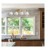 KAISITE 2 - Light Black and Gold Dimmable Bathroom Vanity Light with Globe Glass Shade - 4 of 4