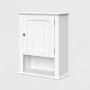 RiverRidge Ashland Single Door Bathroom and Laundry Wall Mount Storage Medicine Cabinet - 4 of 4