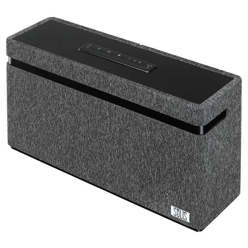 SOLIS Bluetooth/Wi-Fi Stereo Smart Speaker with Chromecast built-in - Gray (SO-3000), 3 of 7