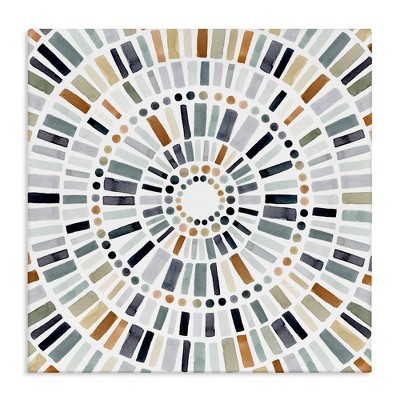 Stupell Industries Abstract Rustic Mosaic Circle, 36" x 36"