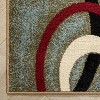 Well Woven Deco Rings Geometric Modern Casual Area Rug - 3 of 4