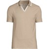 Lands' End Men's Short Sleeve Pique Johnny Collar Polo - 3 of 3