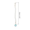 Unique Bargains Imitation Pearl Chain Round Water Cup Pendant 1 Pc - 2 of 4