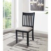 VYNXARIA Dining Room Furniture Set of 2 Seating Chairs Cushion Seats Wooden Back Kitchen Breakfast Chair - 4 of 4