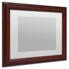 Trademark Fine Art 11"x14" Heavy Duty Wood Frame with White Mat - 2 of 3