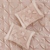 Gulches 7 Piece Tufted Comforter Set Blush Full - 4 of 4