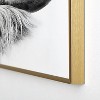 Sisi and Seb Peeking Highland Cow Metal Framed Art Print - Deny Designs - 4 of 4