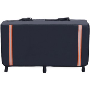 VEVOR Tailgate Bike Pad, 33" Truck Tailgate Pad Carry 2 Mountain Bikes, Tailgate Protection Pad with Reflective Strips and Tool Pocket, Black - 1 of 4
