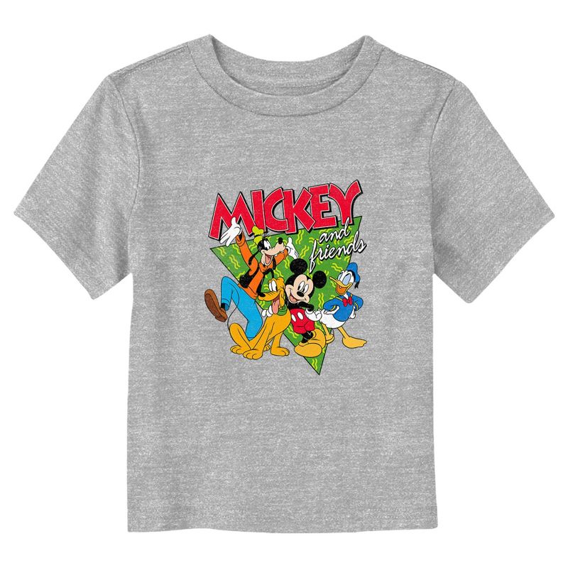 Toddler's Mickey & Friends 90s Vibe Friends T-Shirt, 1 of 4