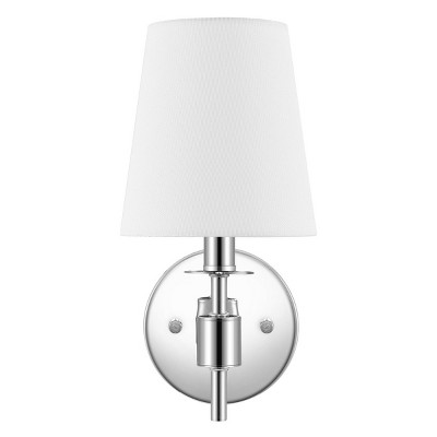 Dalany 7" Wall Sconce (Set of 2) - Chrome - Safavieh