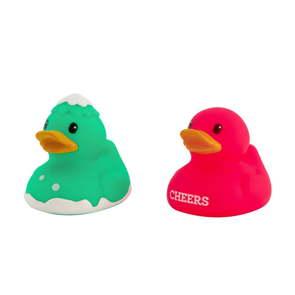 Photos - Bath Toy Infantino Go gaga! 2pk Holiday Ducks 