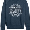 Women's - Wicked - Defy Gravity Lightweight French Terry Wide Neck Long Sleeve Shirt - 2 of 4