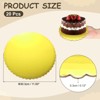 Unique Bargains Disposable Greaseproof Cardboard Scalloped Cake Platters 20 Pcs - 2 of 4