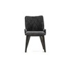 Armen Living,Alana Charcoal Upholstered Dining Chair - Set of 2 - 2 of 4