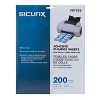 SICURIX Adhesive Badges, Blue Border, Pack of 200 - 4 of 4