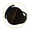 INSPIRE CHIC Warm Foldable Winter Knit Earmuffs for Women Men - 3 of 4