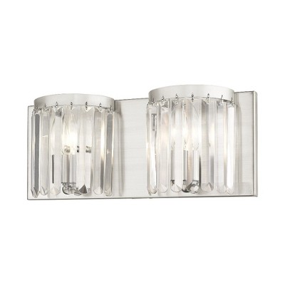 Livex Lighting Ashton 2 - Light Vanity in  Brushed Nickel