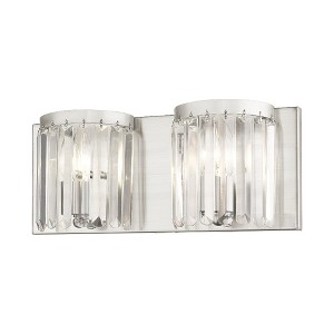 Livex Lighting Ashton 2 - Light Vanity in  Brushed Nickel - 1 of 4