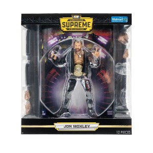 AEW Exclusive Supreme w/ World Title Jon Moxley Action Figure : Target