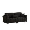 CAVINAS Couches for Living Room 80" Cloud Sofa Premium Chenille Fabric Upholstered 3-seat Sofa Couch with Pillows - 2 of 4