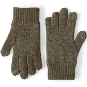 Lands' End Men's CashTouch Knit Gloves - 1 of 2