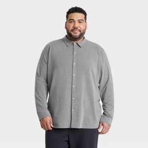Men's Long Sleeve Commuter Shirt - All In Motion™ - 1 of 3