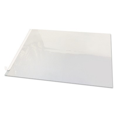Clear Vinyl Hinged Desk Protector 21 x 17