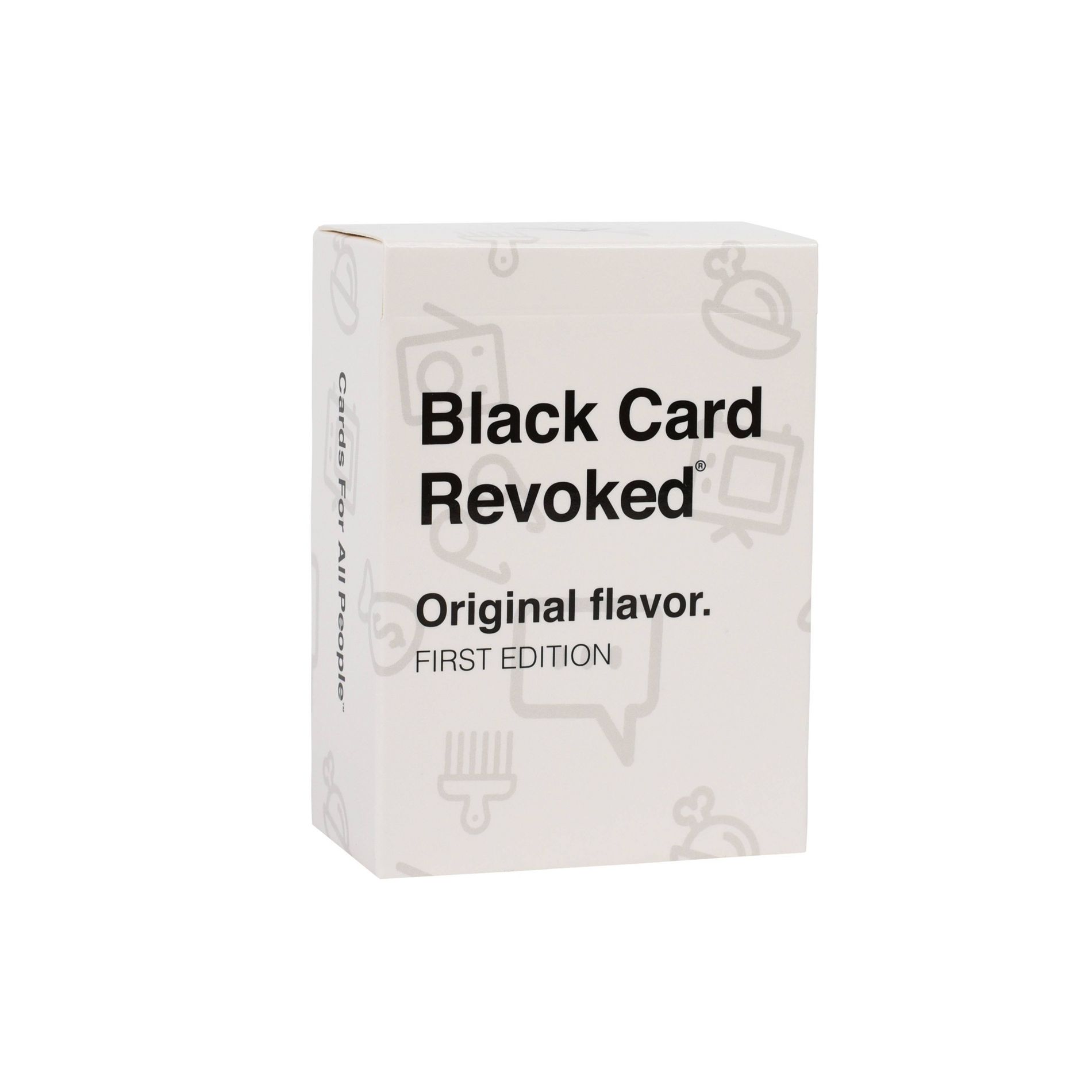 Black Card Revoked Game: Cards For All People, Party Game, 3-6 Players, 30-Minute Play, Includes Instructions