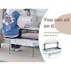 CAVINAS Multifunctional Folding Table, Coffee Table with Lifting Top, Modern Coffee Table for Living Room, Office - 2 of 4