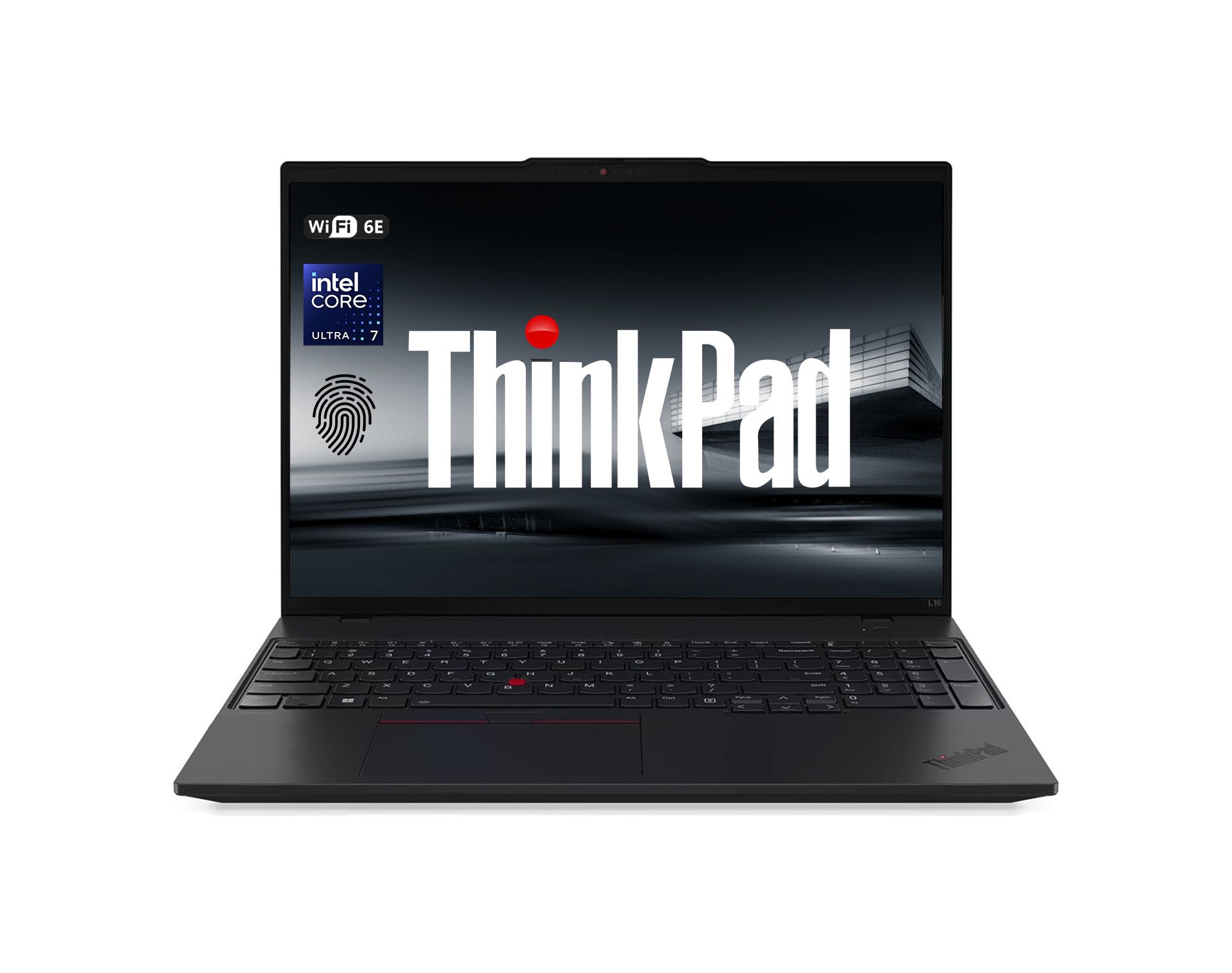 LENOVO ThinkPad L16 Gen 2 Business Laptop, 16" FHD 1920x1200, Intel Core Ultra 7 255U, 8GB DDR5 SODIMM, 512GB SSD, Wi-Fi 6