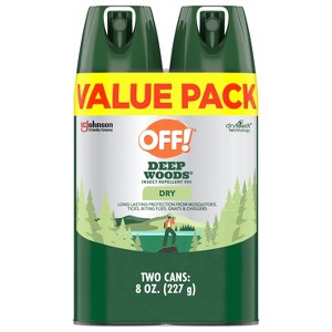 OFF! Deep Woods Mosquito Repellent Bug Spray - 2ct/4oz each - 1 of 4