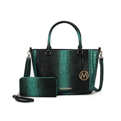 MKF Collection Aphelia Croc-Embossed Everyday Tote Women's Handbag by Mia K