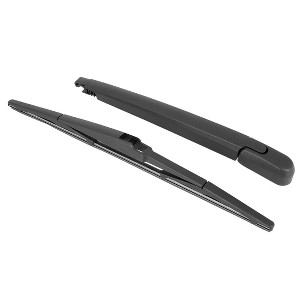 Unique Bargains Car Rear Windshield Wiper Blade Arm Set for Hyundai Santa Fe 06-12 Black 14 Inches - 1 of 4